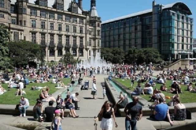 Sheffield will see highs of 23C on Saturday, hotter than parts of Spain, Greece and Turkey