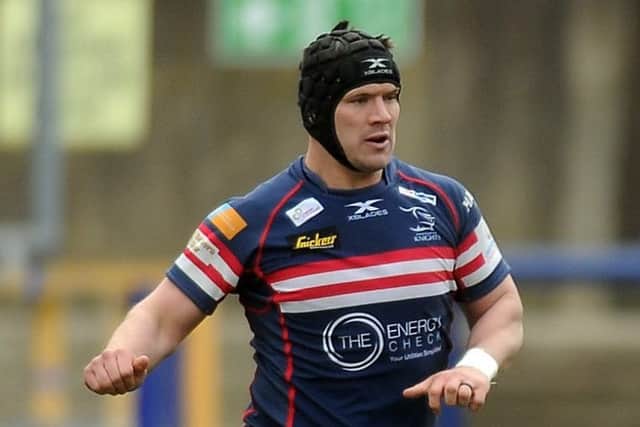 Doncaster Knights' Ryan Burrows. (Picture: Tony Johnson)