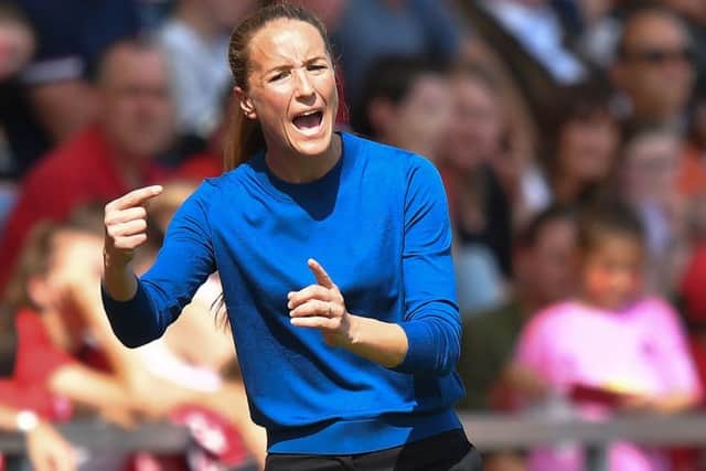 Manchester United women's team manager Casey Stoney. PIC: Dave Howarth/PA Wire