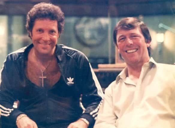 Les Reed with Tom Jones.