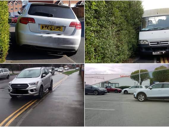 Some of the worst cases of bad parking in Leeds have been revealed.