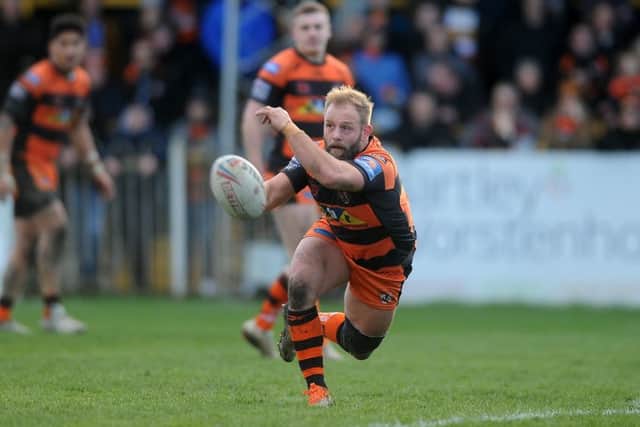 Castleford Tigers hooker, Paul McShane. PIC: Tony Johnson