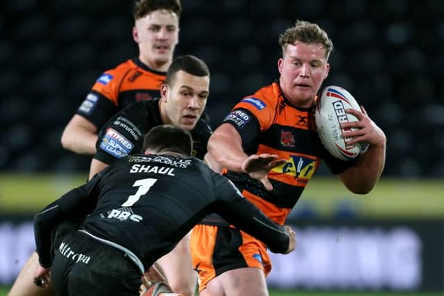 Castleford Tigers's Adam Milner has stepped into the breach left by suspended team-mate Paul McShane. PIC: Richard Sellers/PA Wire