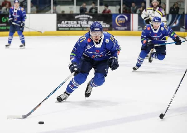 MEET THE NEW GUY: Former Coventry Blaze forward Marc-Olivier Vallerand has returned to the Elite League with Sheffield Streelers. Picture: Scott Wiggins/EIHL.
