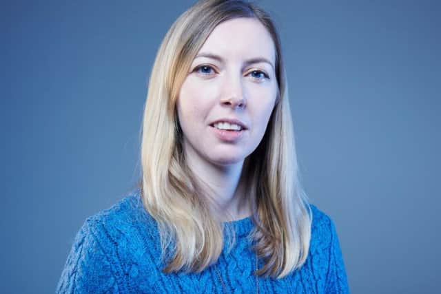 Artist Fiona Grady, whose work is being used as part of an ITV campaign to promote local artists