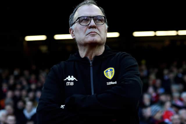 Leeds United head coach Marcelo Bielsa.