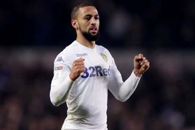 Leeds United striker Kemar Roofe.