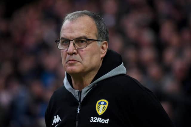 Leeds United head coach Marcelo Bielsa.