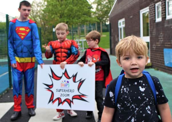 CAPED CRUSADERS: SNAPS Superhero Zoom will be held at the John Charles Centre for Sport on September 15.