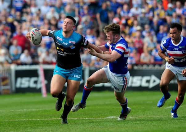 Highly rated Leeds Rhinos forward Owen Trout . PIC: Simon Hulme