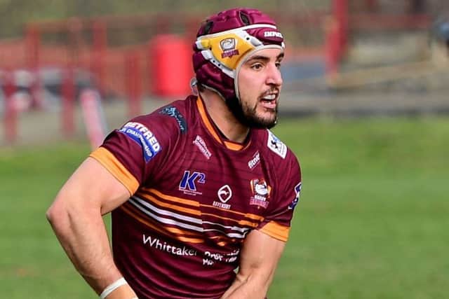 Batley two-tryscorer, Louis Jouffret. PIC: Paul Butterfield