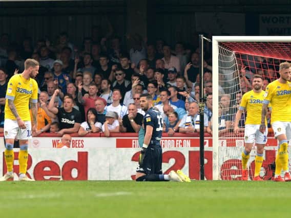 INQUEST: As Leeds United fall 1-0 down at Brentford.