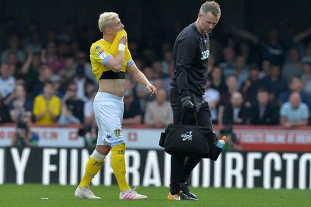 Leeds United's Gjanni Alioski ruled out for the season.