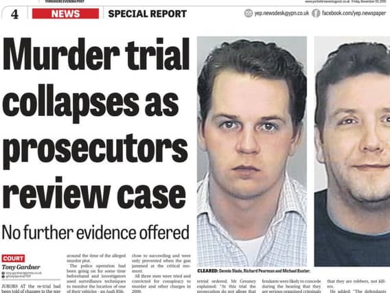 The Yorkshire Evening Post's coverage of the Dennis Slade case