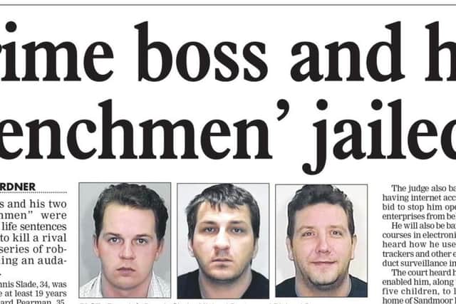 The Slade gang robbery case was right up there with some of the biggest investigations ever mounted by West Yorkshire Police.
