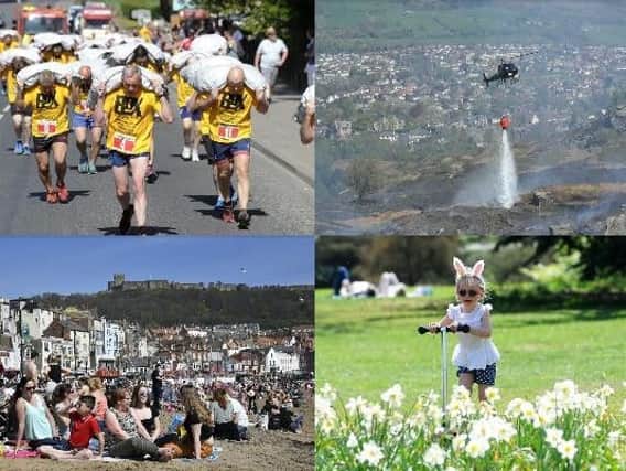 These pictures perfectly capture some of the events around Yorkshire over the Easter break