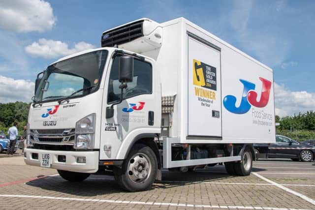 JJ Food Service has reduced its carbon emissions by three per cent in recent months