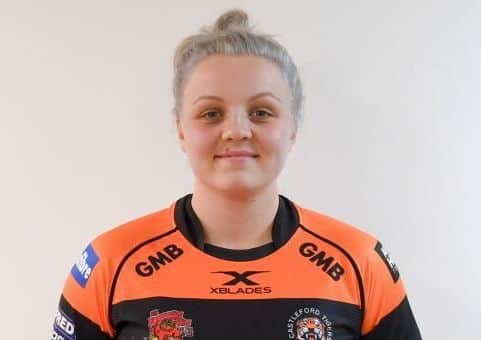 One to watch - Rhiannion Marshall. Picture: Castleford Tigers RLFC.