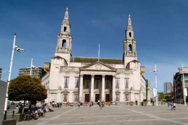 The meeting took place in Civic Hall, Leeds.