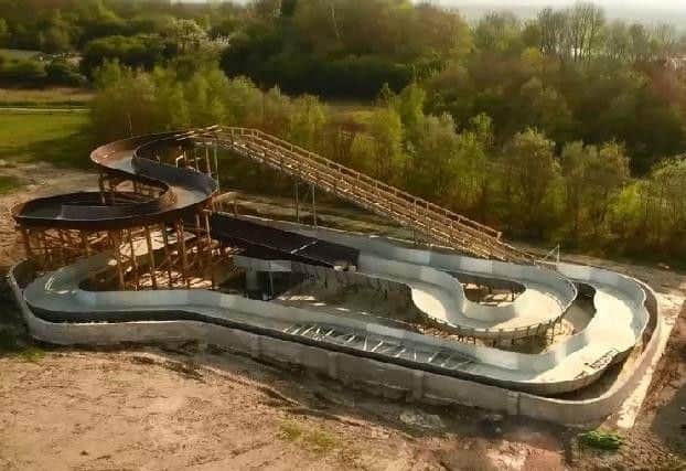 The new Gulliver's Valley shaping up. Photo: The Flying Photographer