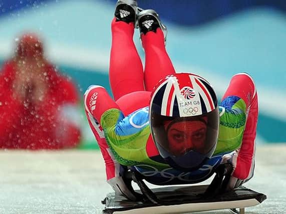 Olympic skeleton bobsleigh golden girl Amy Williams