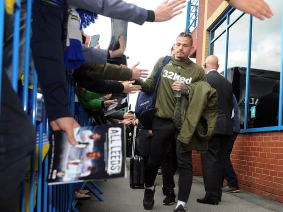 BACK IN THE SIDE: Kalvin Phillips. Picture by Tony Johnson.
