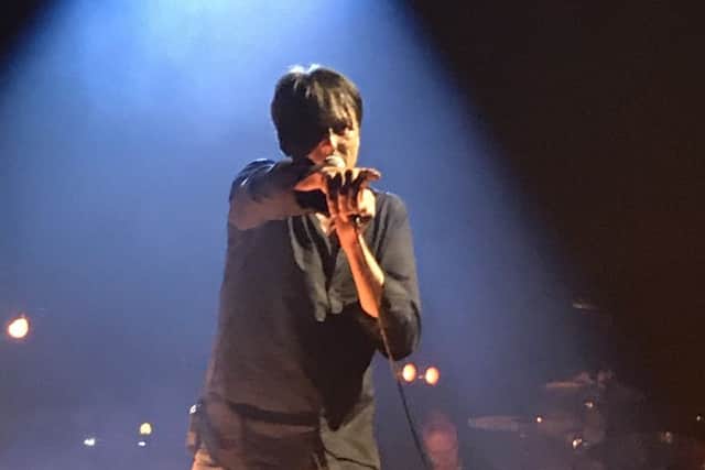 Brett Anderson of Suede at O2 Academy Leeds. Picture: David Hodgson