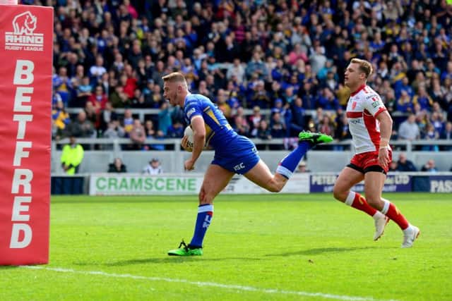 Leeds Rhinos full-back Jack Walker is one of a number of players who picked up knocks against Hull KR. PIC: James Hardisty/JPIMedia