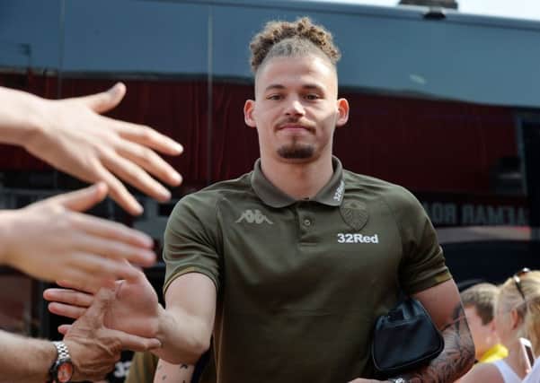 Man of the match, Kalvin Phillips. PIC: Bruce Rollinson