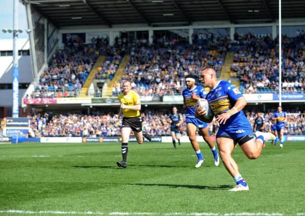 Tui Lolohea had one of his best games to date for Leeds Rhinos last time out. PIC: Steve Riding