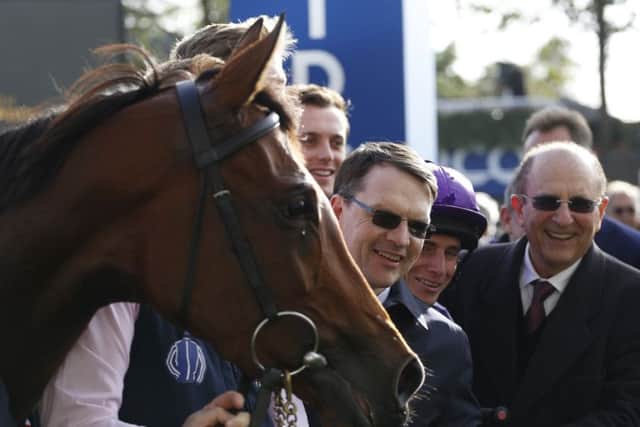 Trainer Aidan O'Brien.
