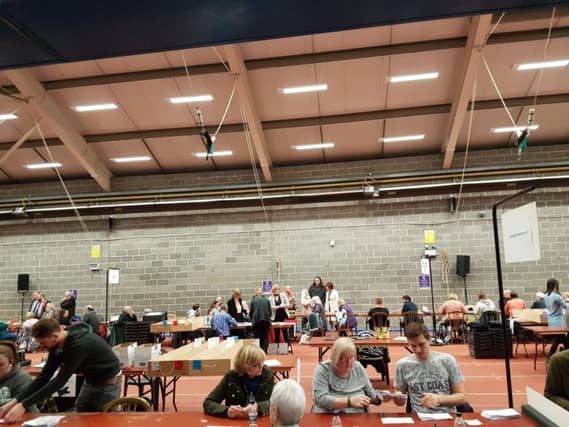 This year's turnout was only marginally higher than last year's local elections in Wakefield.