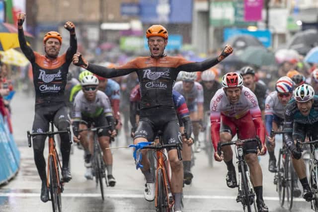 Jesper Asselman, Roompot Charles, wins stage 1 in Selby