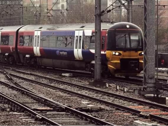 There are long delays on the line in parts of South and West Yorkshire