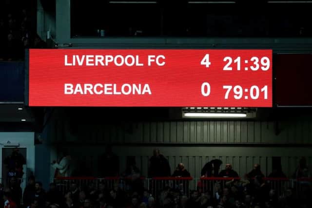 Liverpool beat Barcelona 4-0
