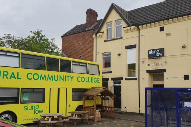 Countrys oldest WMC - now called The Holbeck - is new creative arts hub for Slung Low theatre company