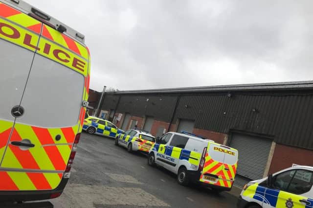 Police raided for addresses on linked drug warrants in Armley. Photo: West Yorkshire Police - Leeds West.
