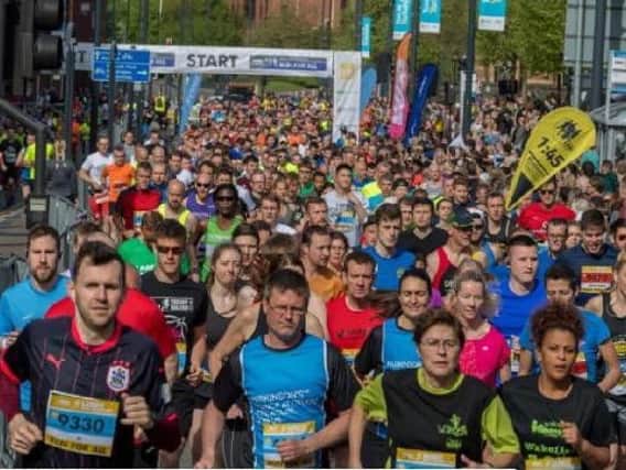 The Leeds Half Marathon 2018.