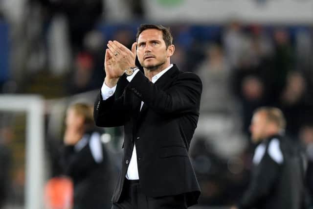 Derby County manager Frank Lampard. Picture: Simon Galloway/PA