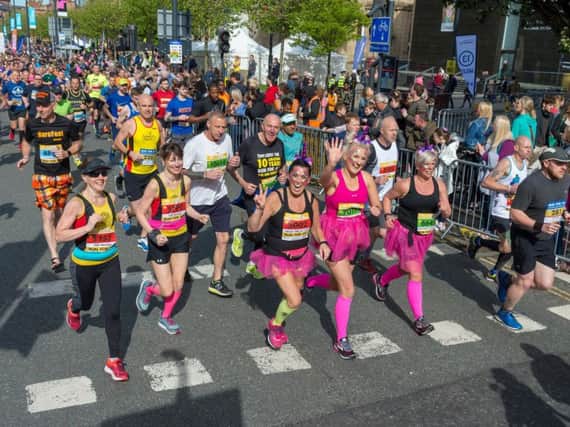 Leeds Half Marathon takes place on Sunday, May 12, starting at 9.30am on The Headrow next to Victoria Gardens.