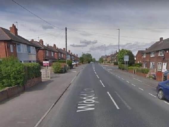 A shot was fired in Wood Lane in Rothwell, Leeds.