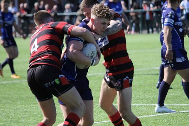 Hunslet Warriors' Charlie Jones.