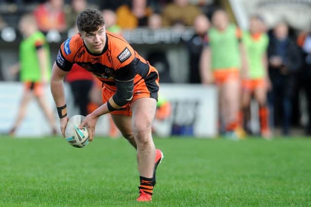 Teenager 
Brad Jinks has been called up to Castleford Tigers' injury-ravaged squad. PIC: Steve Riding