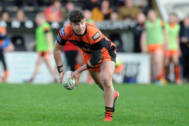 Castleford Tigers'
Brad Jinks.