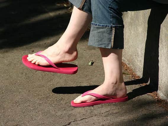 A man rang 999 to ask if he could wear flip flops when driving.