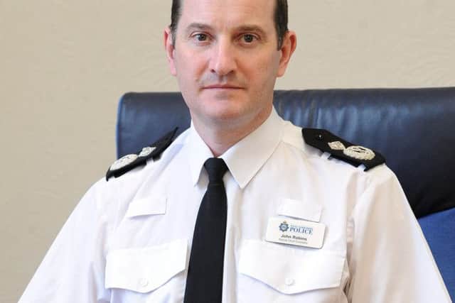 Temporary Chief Constable of West Yorkshire Police, John Robins.