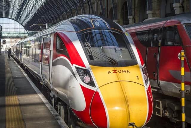 Wednesday, May 15 marked the first day of service for London North Eastern Railway's new Azuma train. PIC: LNER