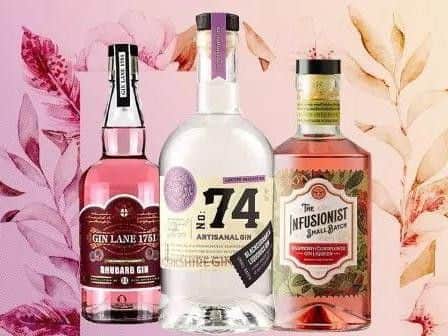 The new flavours include a Blackcurrant & Liquorice Gin (19.99), a Raspberry & Elderflower Gin Liqueur (9.99) and a Rhubarb Gin by Gin Lane (19.99).