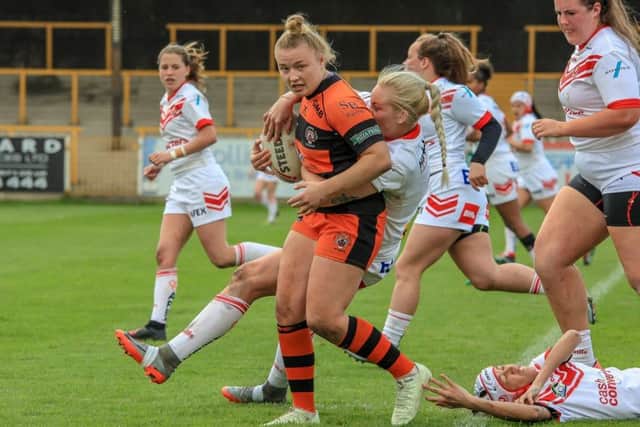 Castleford Tigers' Georgia Roche.