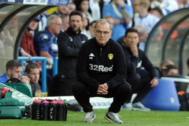 Leeds United head coach Marcelo Bielsa.